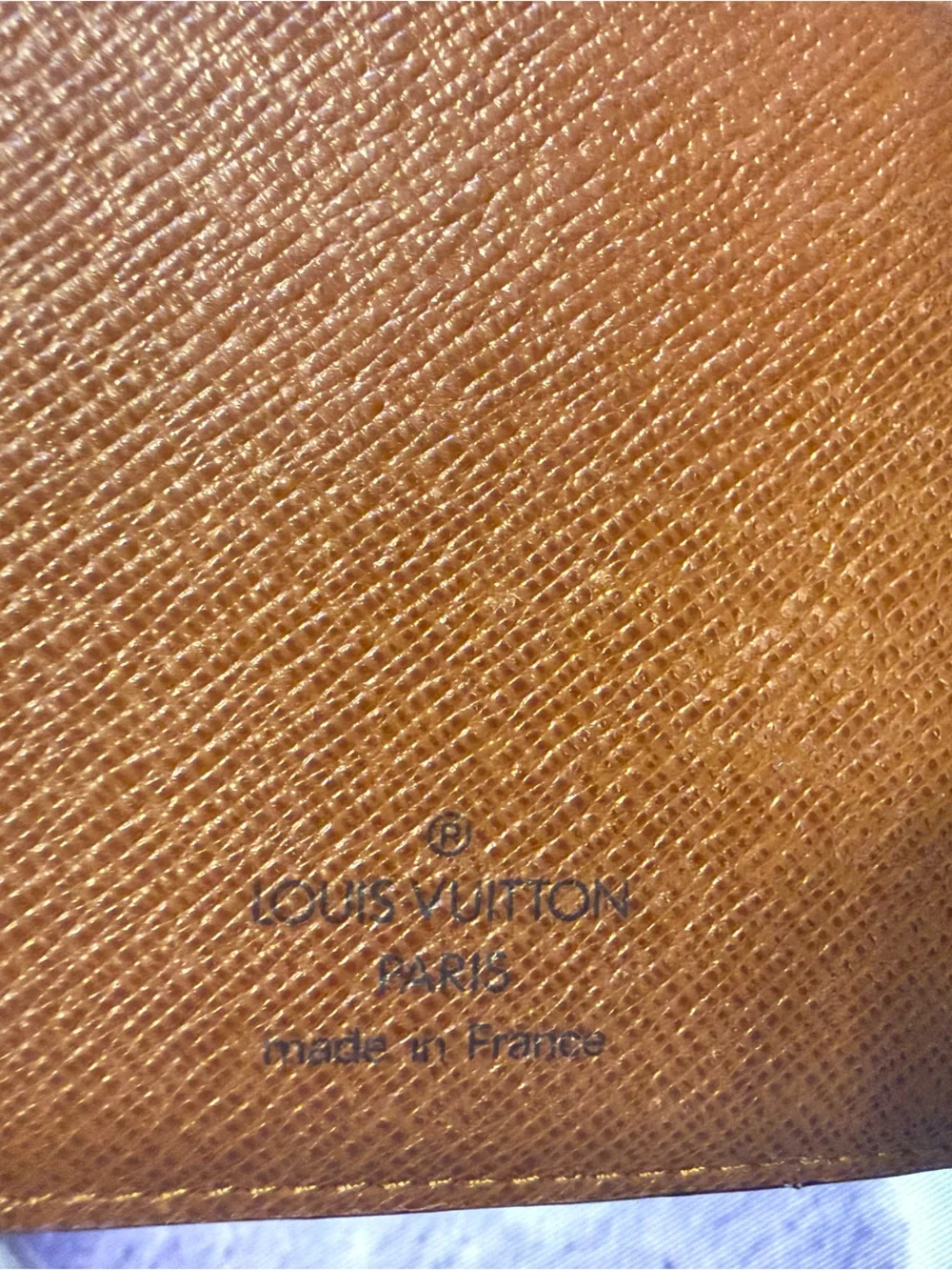 Louis Vuitton Monogram Wallet in Brown and Gold